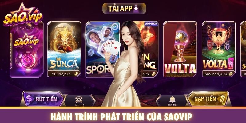 Hành trình phát triển của SAOVIP
